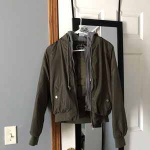 60% OFF LIMITED TIME Satin Bomber Jacket